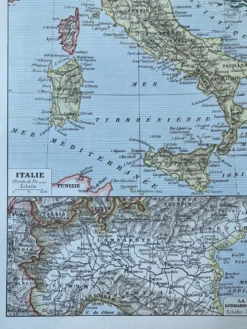 Carte Italie - 20x29cm