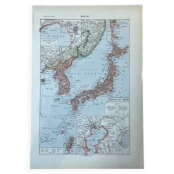 Carte Japon - 20x29cm