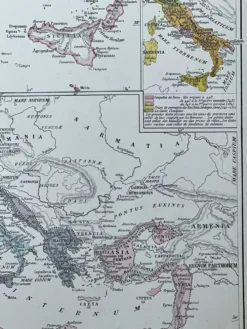 Carte originale Italie - 37x27cm - 1908