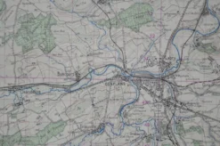 Carte vintage de Briey