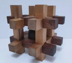 Casse-tête bois XL années 80