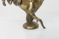 Cendrier coq 1960 en régule signé FC