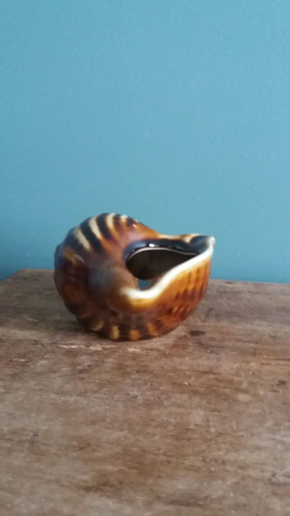 Cendrier coquillage en céramique
