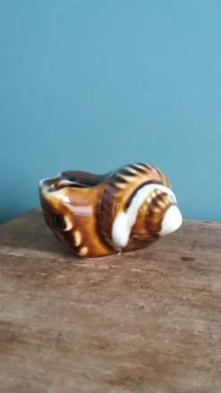 Cendrier coquillage en céramique