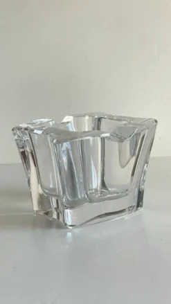 CENDRIER Cristal forme Libre VINTAGE