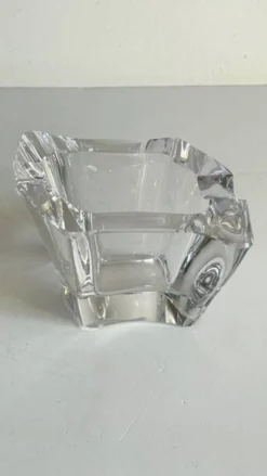 CENDRIER Cristal forme Libre VINTAGE