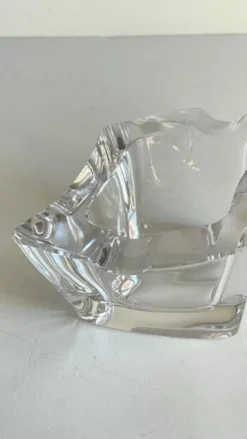 CENDRIER Cristal forme Libre VINTAGE