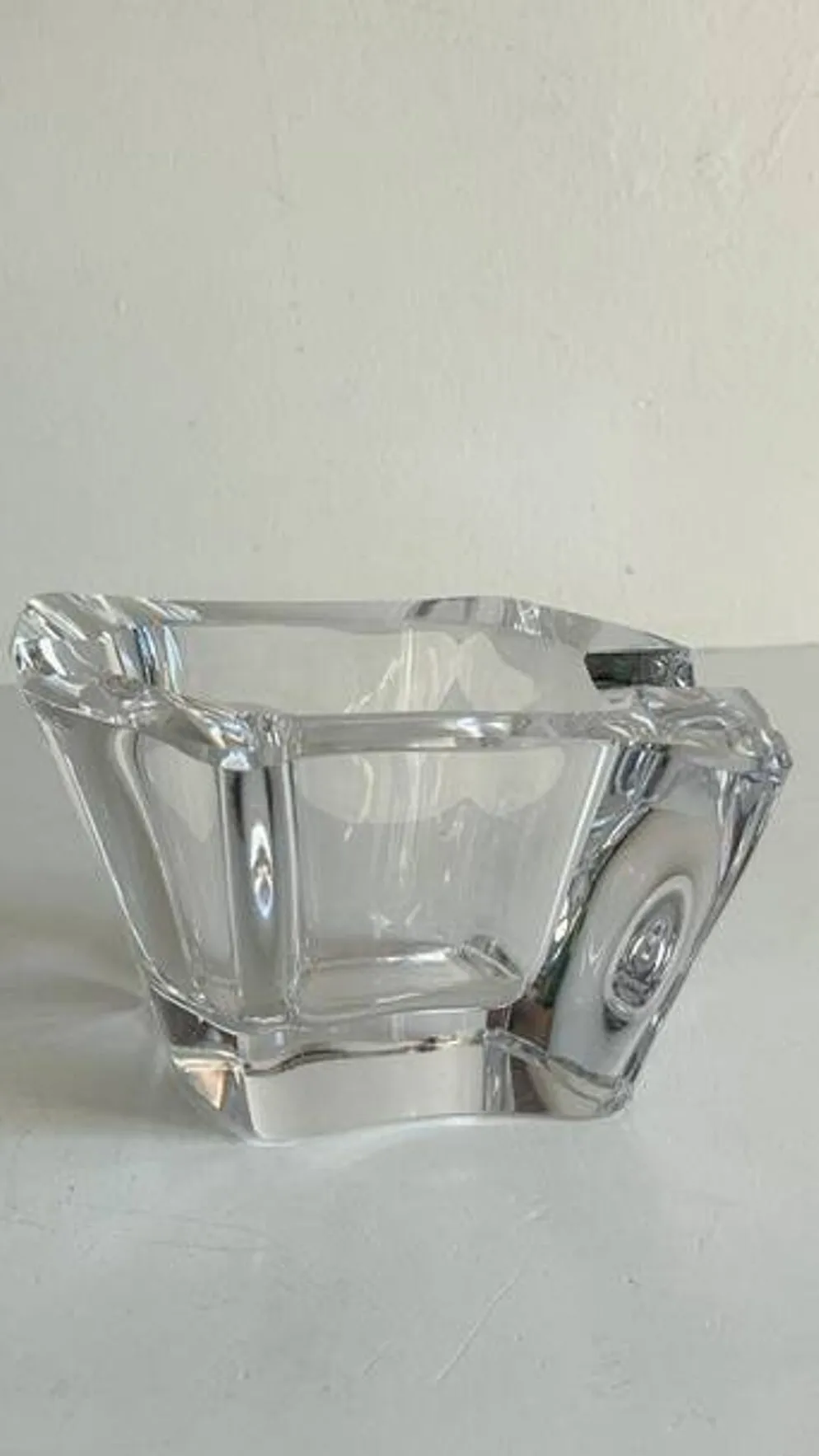 CENDRIER Cristal forme Libre VINTAGE