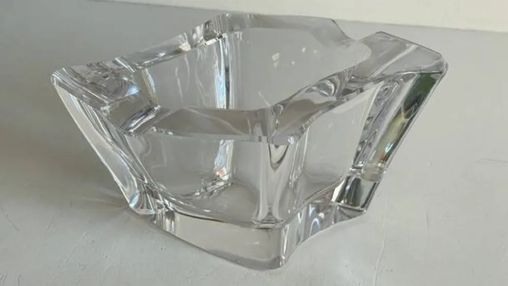 CENDRIER Cristal forme Libre VINTAGE