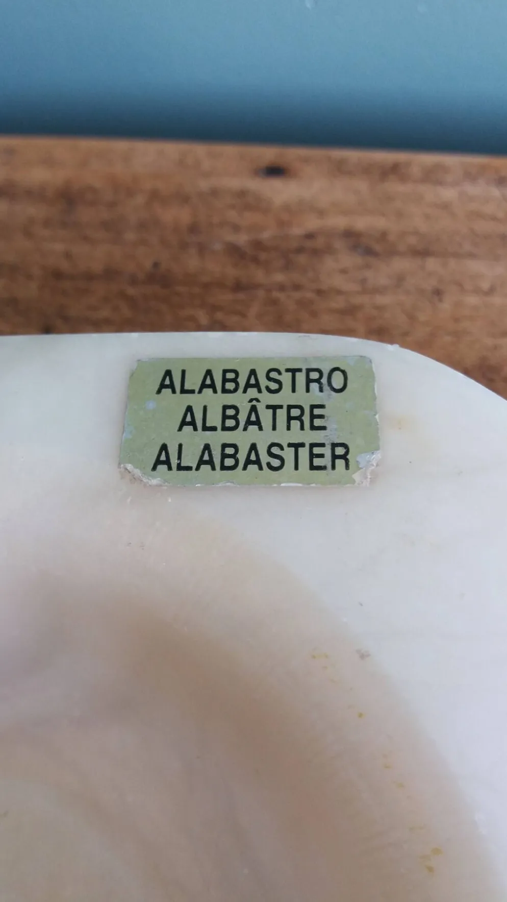 Cendrier en albâtre, Italie