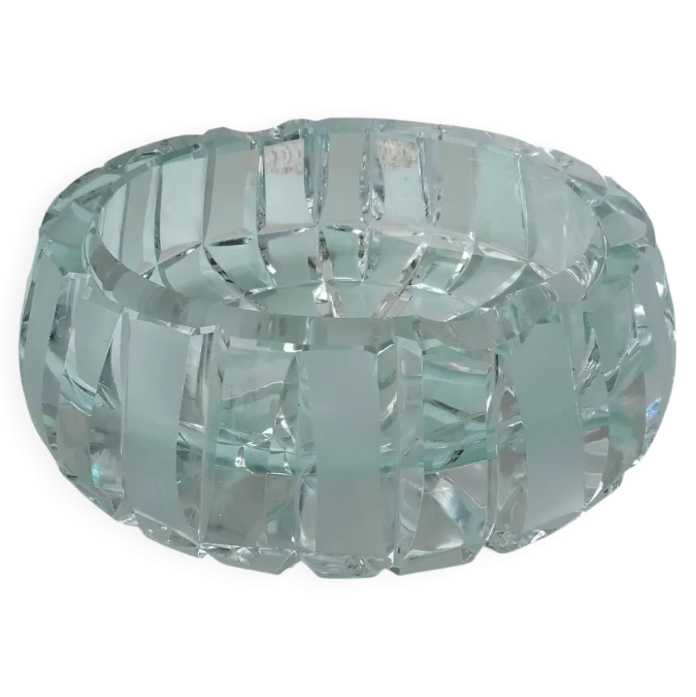 Cendrier en cristal