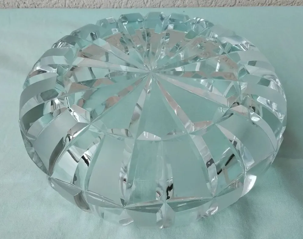 Cendrier en cristal