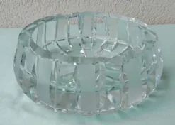 Cendrier en cristal