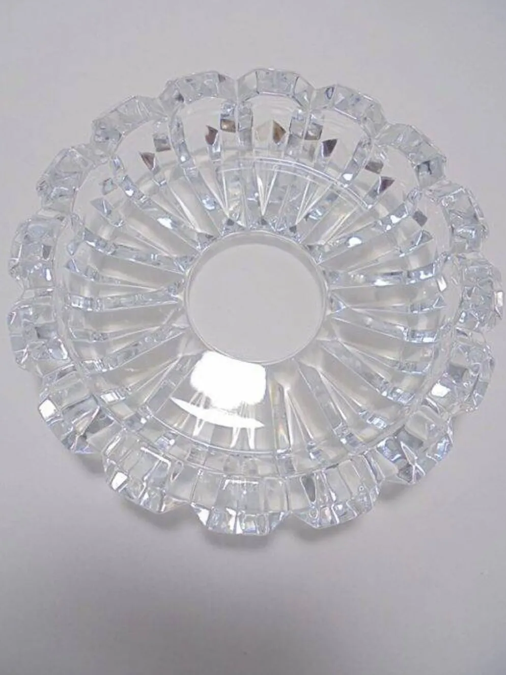 Cendrier en cristal