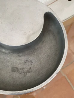 Cendrier en fonte d’aluminium, années 70, Albert Leclerc
