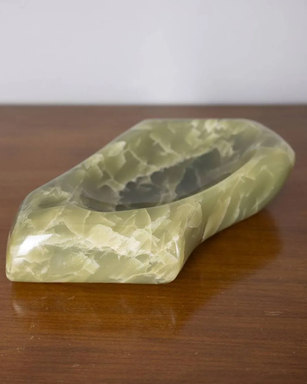 Cendrier en onyx vintage des années 1960, design italien
