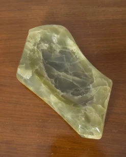 Cendrier en onyx vintage des années 1960, design italien