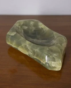 Cendrier en onyx vintage des années 1960, design italien