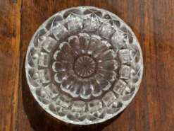 Cendrier en verre classique rosace D13