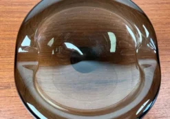 Cendrier en verre danois du milieu du siècle par Per Lütken pour Holmegaard, 1962