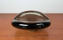 Cendrier en verre danois du milieu du siècle par Per Lütken pour Holmegaard, 1962