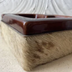Cendrier et porte pipe Longchamp années 70