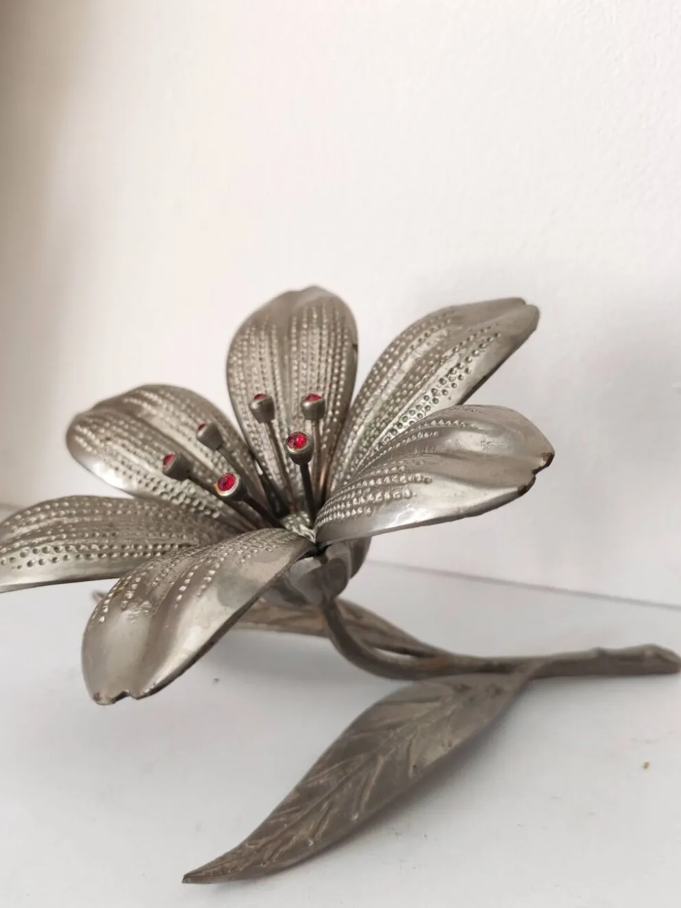 Cendrier Fleur de Lotus en laiton