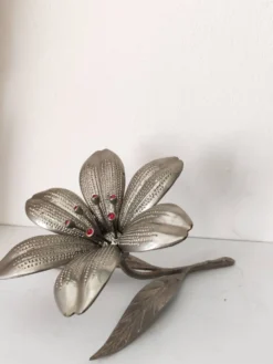 Cendrier Fleur de Lotus en laiton