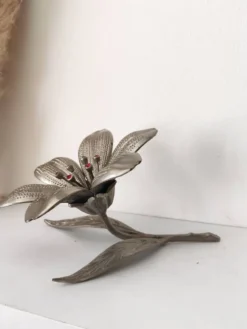 Cendrier Fleur de Lotus en laiton