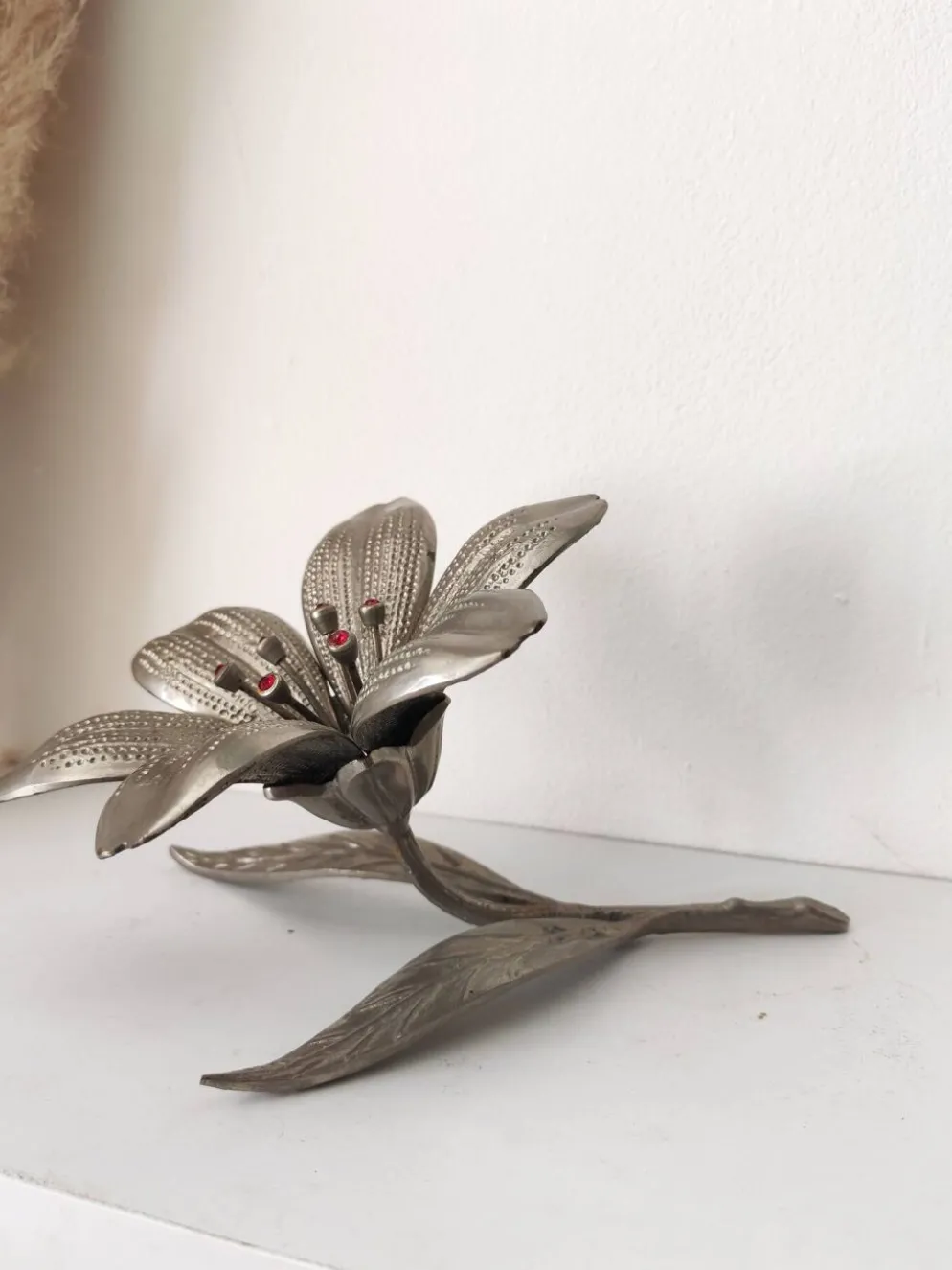 Cendrier Fleur de Lotus en laiton
