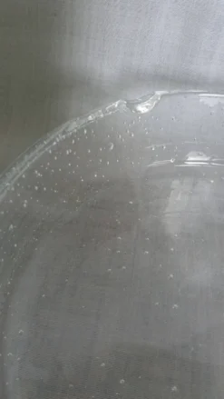 Cendrier ou vide-poche en verre bullé artisanal