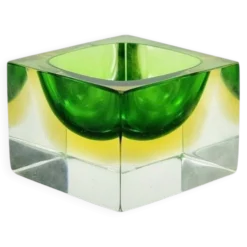 Cendrier/porte-objets en verre de Murano du milieu du siècle par Flavio Poli pour Seguso, années 1970.
