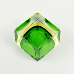 Cendrier/porte-objets en verre de Murano du milieu du siècle par Flavio Poli pour Seguso, années 1970.