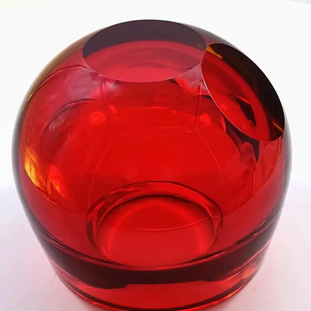 Cendrier rare des années 1960 en verre de Murano par Flavio Poli pour Seguso.