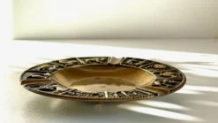 CENDRIER Signes du Zodiaque BRONZE Vintage