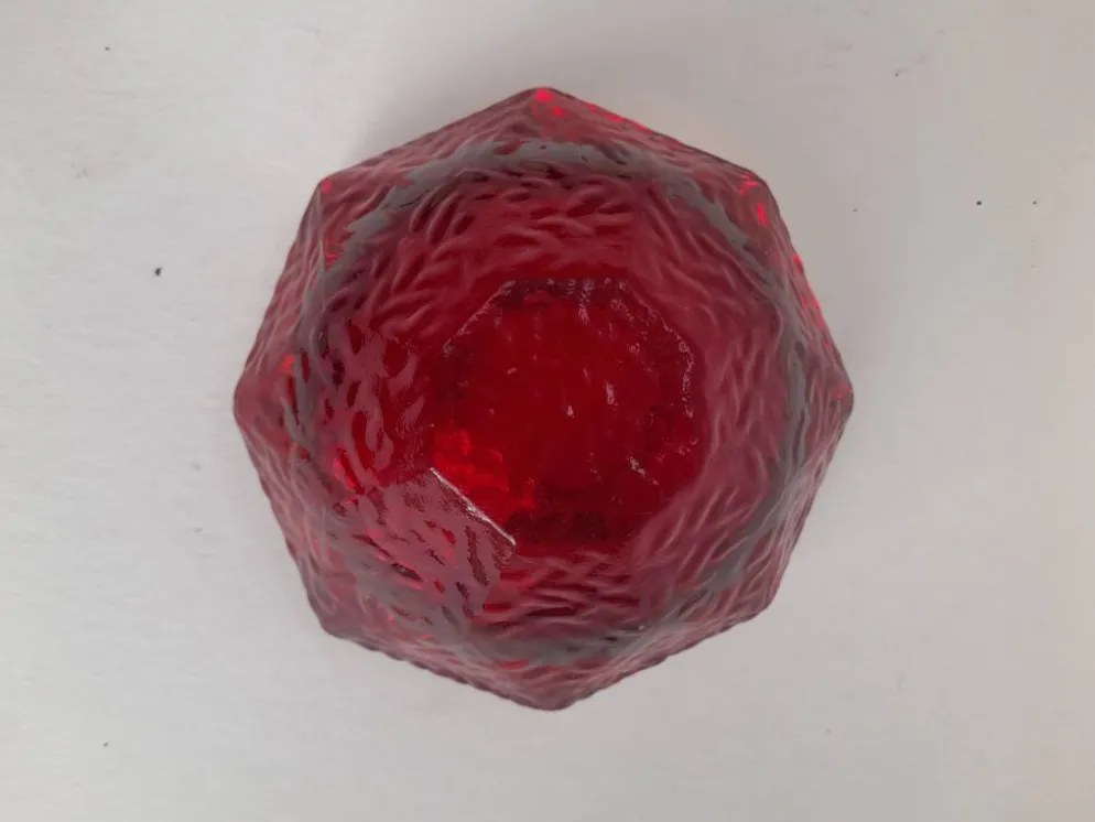 Cendrier sommerso triple verre de Murano
