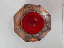 Cendrier sommerso triple verre de Murano