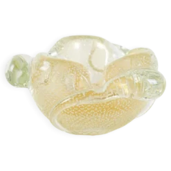 Cendrier, verre de Murano, années 1960, fabriqué en Italie