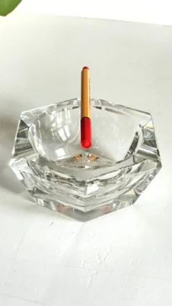 CENDRIER Vide-Poche CRISTAL Vintage