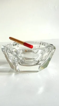 CENDRIER Vide-Poche CRISTAL Vintage