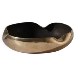 Cendrier vintage en laiton et en bronze