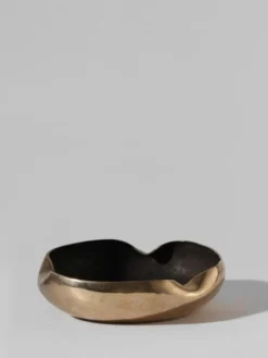 Cendrier vintage en laiton et en bronze