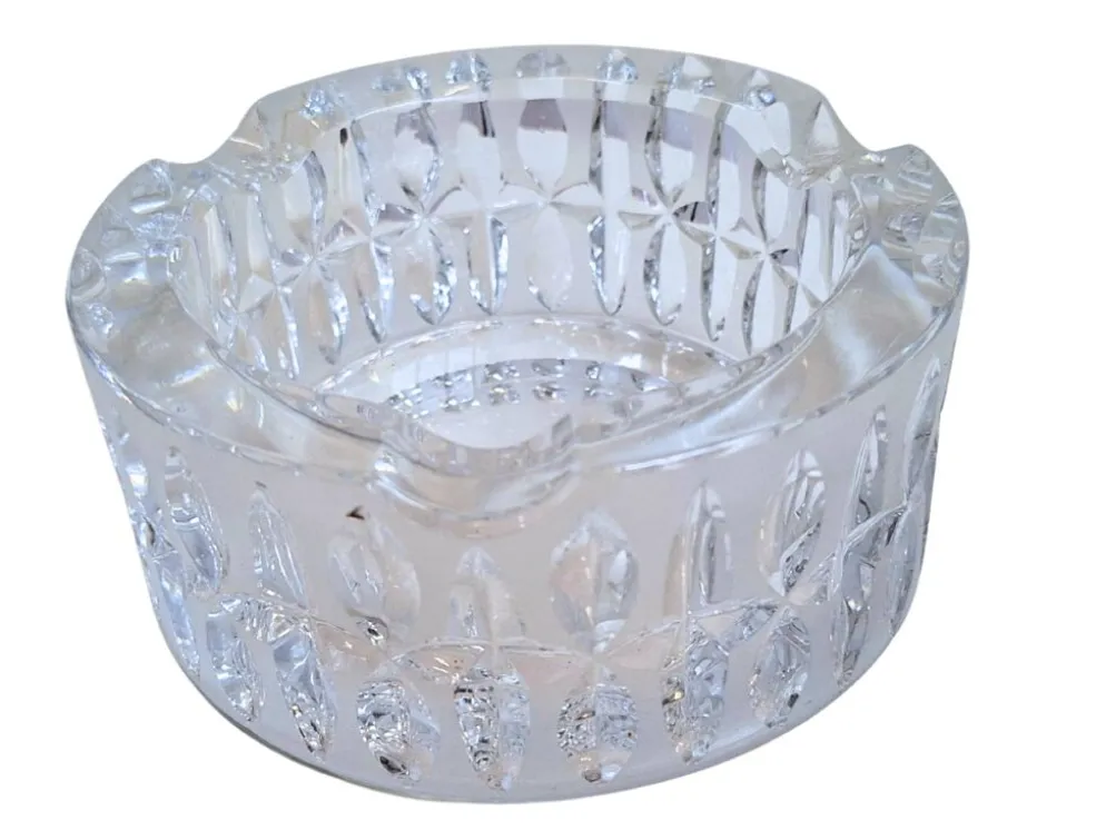 Cendrier Vintage Hoya Crystal Tokyo – Cristal de Haute Qualité 1970