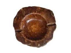 Cendrier Vintage Élégant en Onyx Précieux – Design Italien des années 60