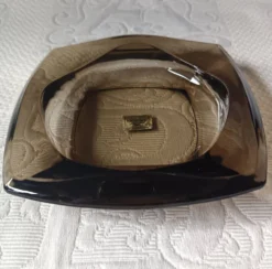 Cendrier vintage Luminarc années 60/70 en verre fumé