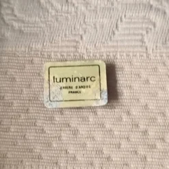 Cendrier vintage Luminarc années 60/70 en verre fumé