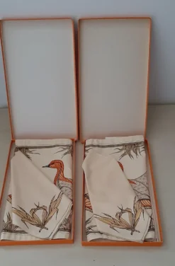 Centre de table et serviette Hermes