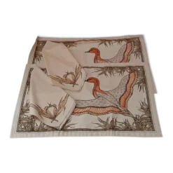 Centre de table et serviette Hermes