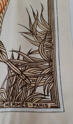 Centre de table et serviette Hermes