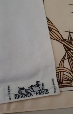 Centre de table et serviette Hermes